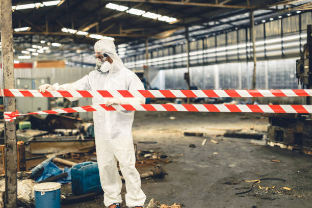 Professional Biohazard technician working in Osterville, MA